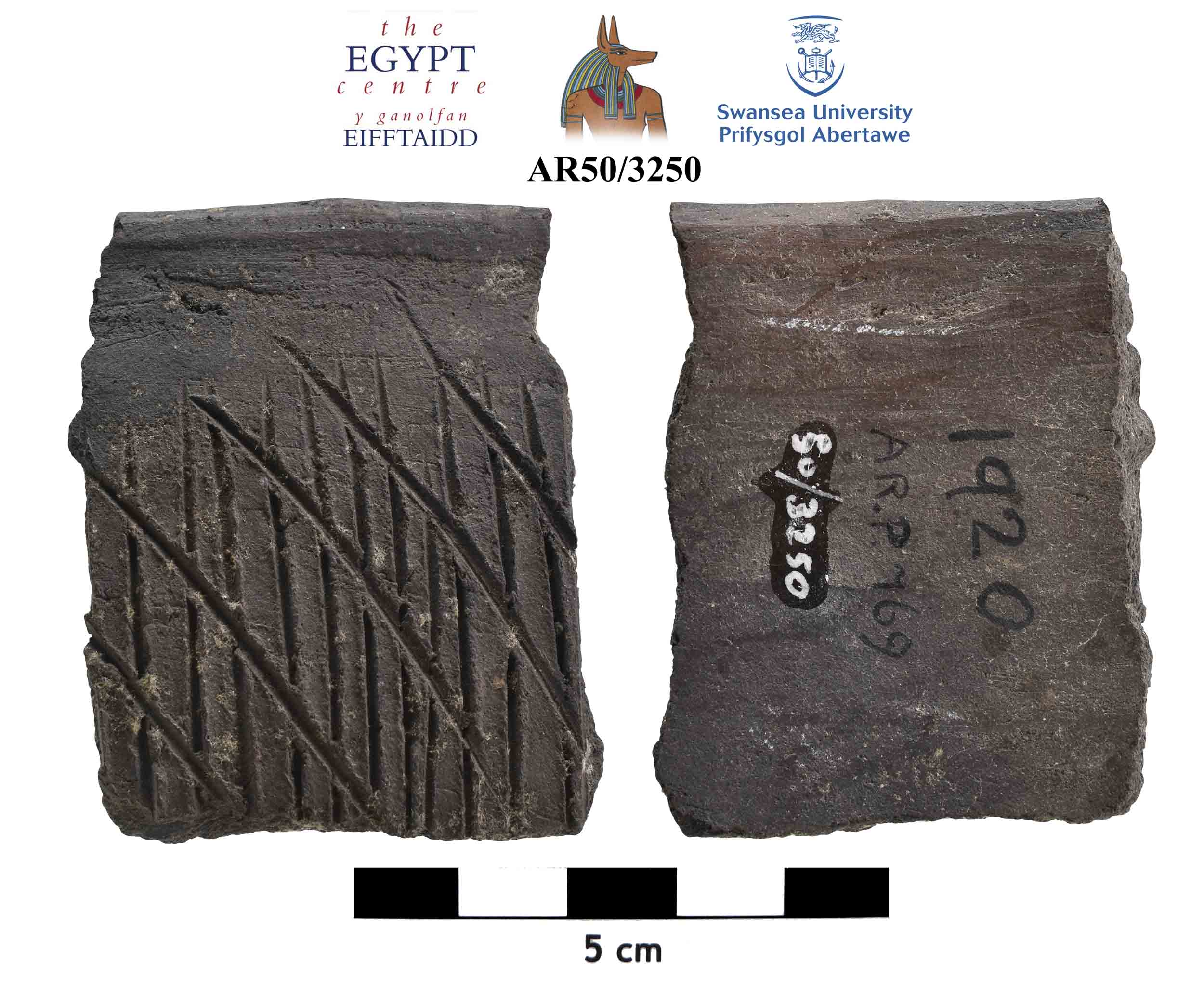 Image for: Rim sherd of a pottery vessel